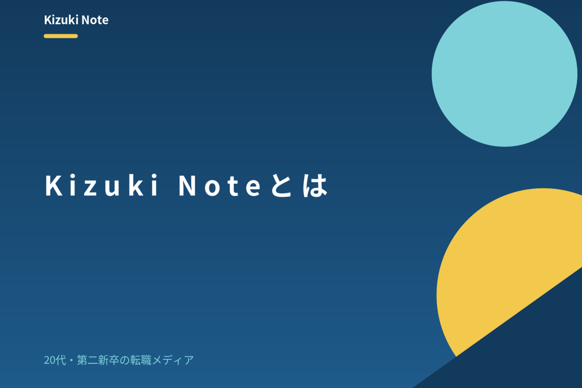Kizuki Noteとはのアイキャッチ画像